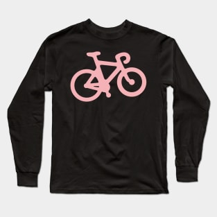 Pastel Pink Bike Long Sleeve T-Shirt